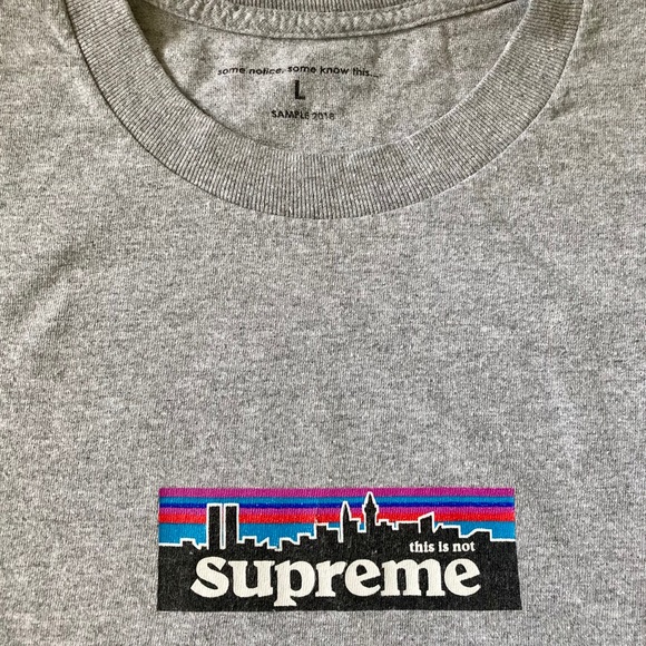 Aaron’s World This Is Not Supreme Patagonia Shirt - Picture 2 of 5